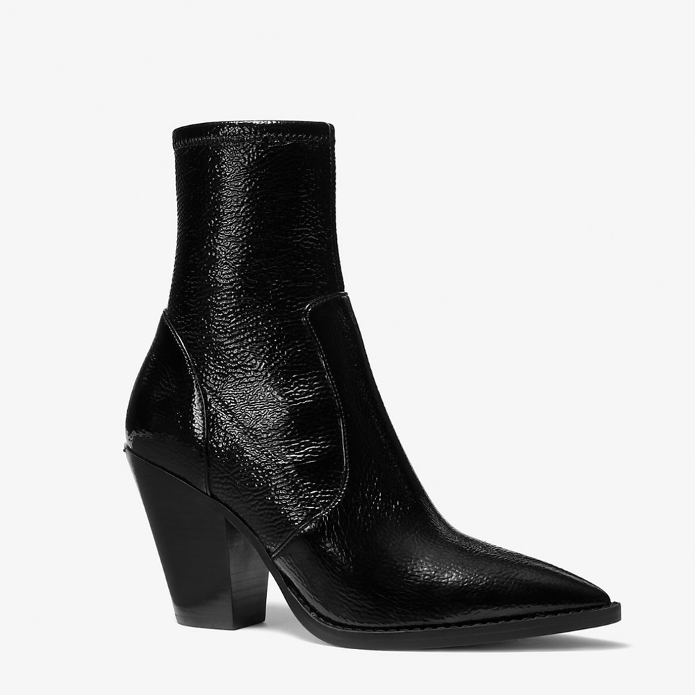 Dover Crinkled Patent Boot